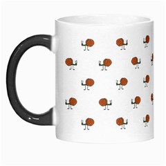 Funny Cartoon Sketchy Snail Drawing Pattern Morph Mugs by dflcprintsclothing