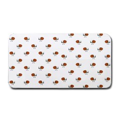 Funny Cartoon Sketchy Snail Drawing Pattern Medium Bar Mats by dflcprintsclothing