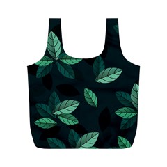 Foliage Full Print Recycle Bag (m)