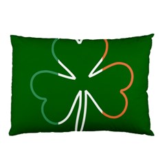 Shamrock Irish Clover St Patrick Pillow Case by yoursparklingshop