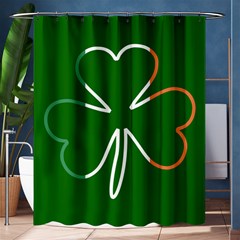 Shamrock Irish Clover St Patrick Shower Curtain 60  X 72  (medium)  by yoursparklingshop