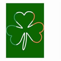 Shamrock Irish Clover St Patrick Small Garden Flag (two Sides) by yoursparklingshop