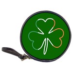 Shamrock Irish Clover St Patrick Classic 20-CD Wallets Front