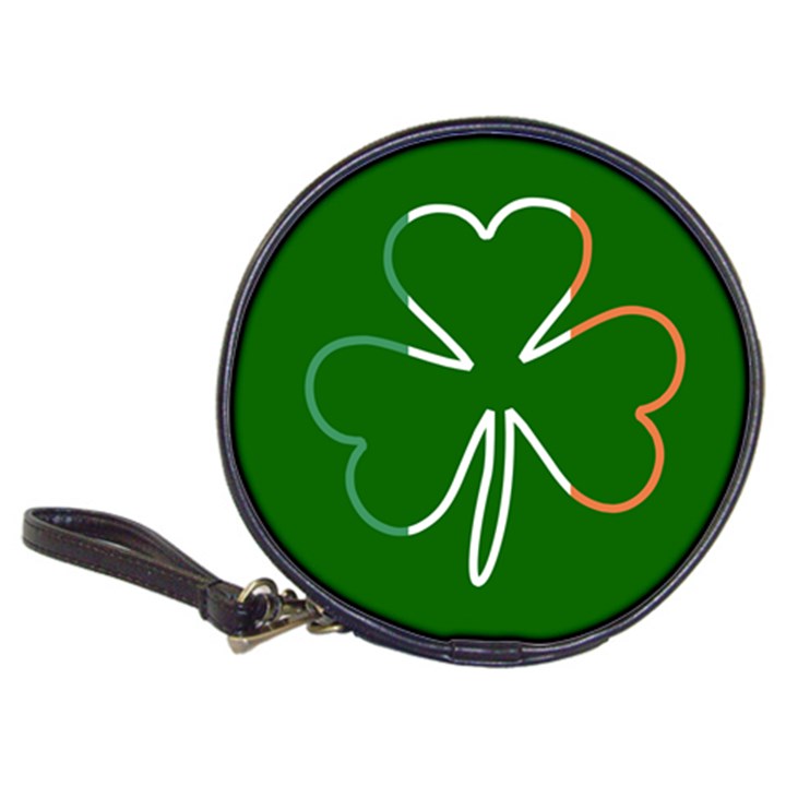 Shamrock Irish Clover St Patrick Classic 20-CD Wallets