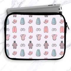 Pattern With Clothes For Newborns Apple Ipad 2/3/4 Zipper Cases by SychEva