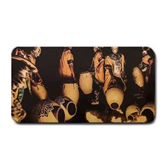 Candombe Drummers Warming Drums Medium Bar Mats by dflcprintsclothing