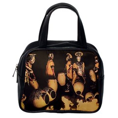 Candombe Drummers Warming Drums Classic Handbag (one Side) by dflcprintsclothing