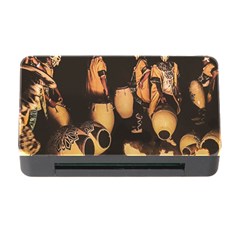 Candombe Drummers Warming Drums Memory Card Reader With Cf by dflcprintsclothing