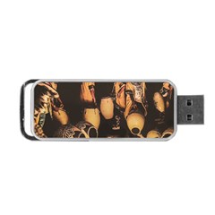 Candombe Drummers Warming Drums Portable Usb Flash (one Side) by dflcprintsclothing