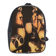 Candombe Drummers Warming Drums School Bag (xl)