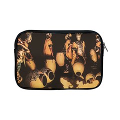 Candombe Drummers Warming Drums Apple Ipad Mini Zipper Cases by dflcprintsclothing