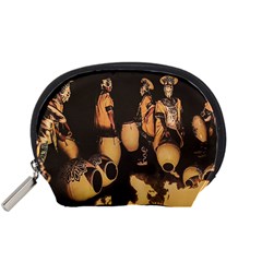 Candombe Drummers Warming Drums Accessory Pouch (small) by dflcprintsclothing