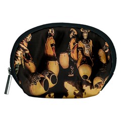 Candombe Drummers Warming Drums Accessory Pouch (medium) by dflcprintsclothing