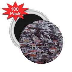 Metsovo Aerial Cityscape, Greece 2 25  Magnets (100 Pack)  by dflcprintsclothing