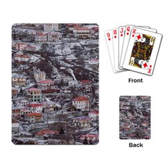 Metsovo Aerial Cityscape, Greece Playing Cards Single Design (rectangle)