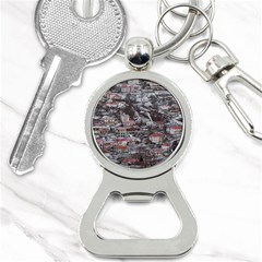 Metsovo Aerial Cityscape, Greece Bottle Opener Key Chain by dflcprintsclothing