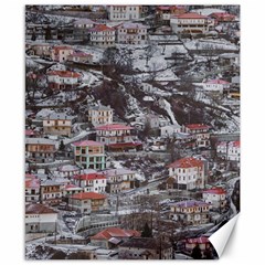 Metsovo Aerial Cityscape, Greece Canvas 8  X 10  by dflcprintsclothing