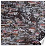 Metsovo Aerial Cityscape, Greece Canvas 16  x 16  15.2 x15.41  Canvas - 1