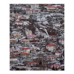 Metsovo Aerial Cityscape, Greece Shower Curtain 60  X 72  (medium)  by dflcprintsclothing