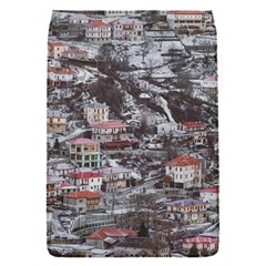 Metsovo Aerial Cityscape, Greece Removable Flap Cover (s) by dflcprintsclothing