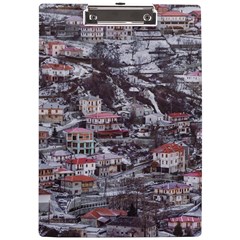 Metsovo Aerial Cityscape, Greece A4 Clipboard