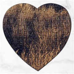 Field of light pattern 1 Jigsaw Puzzle (Heart)