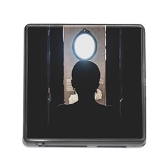 Woman Watching Window High Contrast Scene 2 Memory Card Reader (square 5 Slot) by dflcprintsclothing