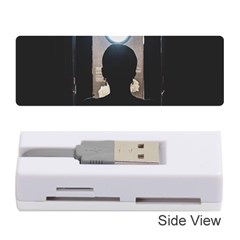 Woman Watching Window High Contrast Scene 2 Memory Card Reader (stick) by dflcprintsclothing