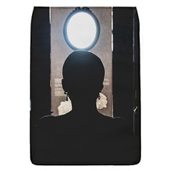 Woman Watching Window High Contrast Scene 2 Removable Flap Cover (s) by dflcprintsclothing