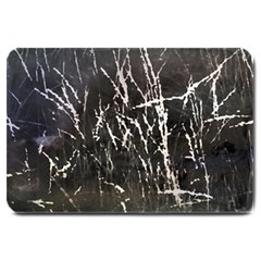 Abstract Light Games 1 Large Doormat  by DimitriosArt