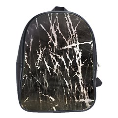 Abstract Light Games 1 School Bag (large) by DimitriosArt