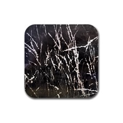 Abstract Light Games 1 Rubber Square Coaster (4 Pack) by DimitriosArt