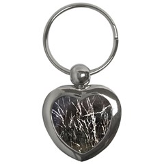 Abstract Light Games 1 Key Chain (heart) by DimitriosArt