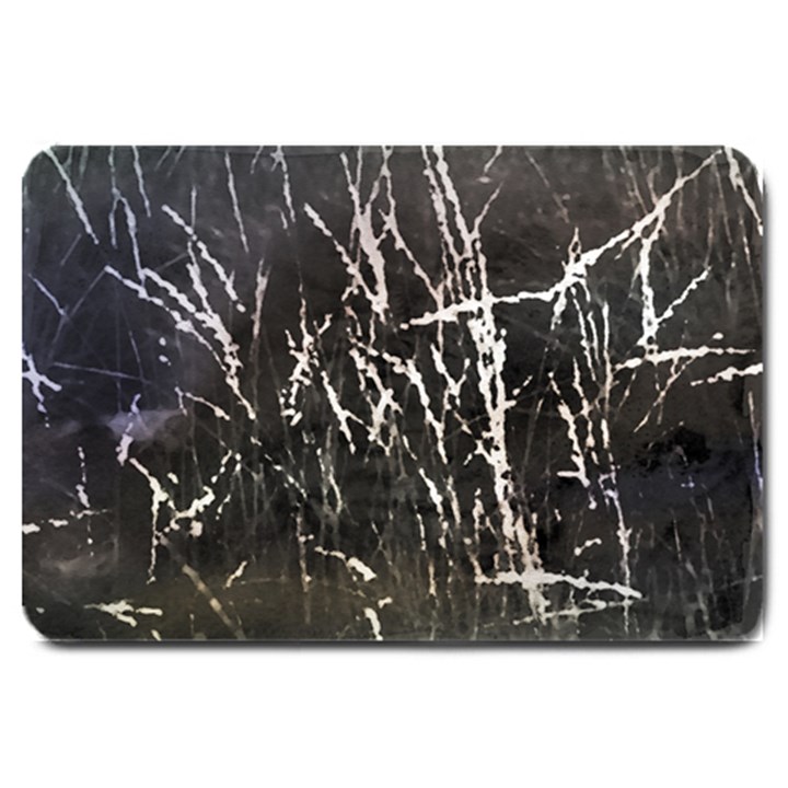 Abstract light games 1 Large Doormat 