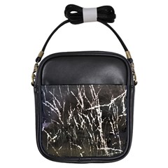 Abstract Light Games 1 Girls Sling Bag by DimitriosArt