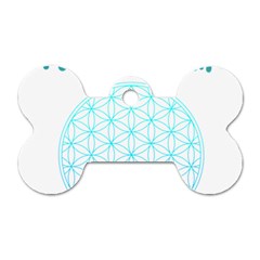 Flower Of Life  Dog Tag Bone (one Side) by tony4urban