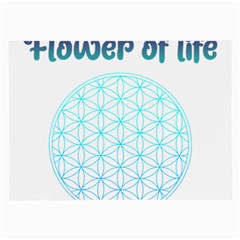 Flower Of Life  Large Glasses Cloth by tony4urban