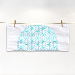 Flower Of Life  Hand Towel by tony4urban