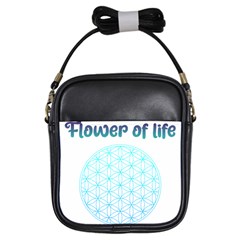 Flower Of Life  Girls Sling Bag