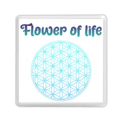 Flower Of Life  Memory Card Reader (square) by tony4urban