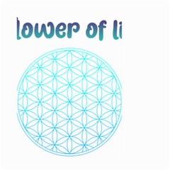 Flower Of Life  Large Garden Flag (two Sides) by tony4urban