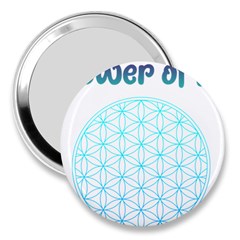 Flower Of Life  3  Handbag Mirrors