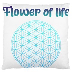 Flower Of Life  Standard Flano Cushion Case (two Sides) by tony4urban