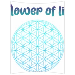 Flower Of Life  Back Support Cushion