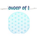 Flower Of Life   Lightweight Drawstring Pouch (XL) Front