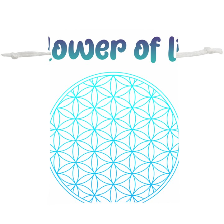 Flower Of Life   Lightweight Drawstring Pouch (XL)