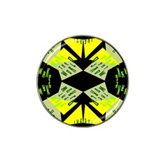 Abstract Pattern Geometric Backgrounds   Hat Clip Ball Marker by Eskimos