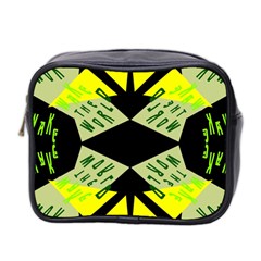 Abstract Pattern Geometric Backgrounds   Mini Toiletries Bag (two Sides) by Eskimos