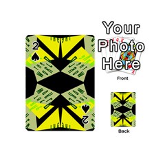 Abstract Pattern Geometric Backgrounds   Playing Cards 54 Designs (mini) by Eskimos