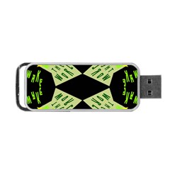 Abstract Pattern Geometric Backgrounds   Portable Usb Flash (one Side) by Eskimos